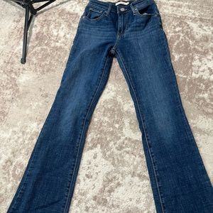 Levi boot cut jeans